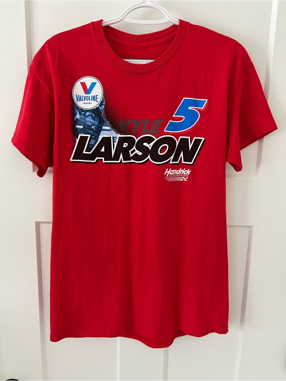 Hendrick Motorsports Kyle Larson #5 Valvoline Red Tee M